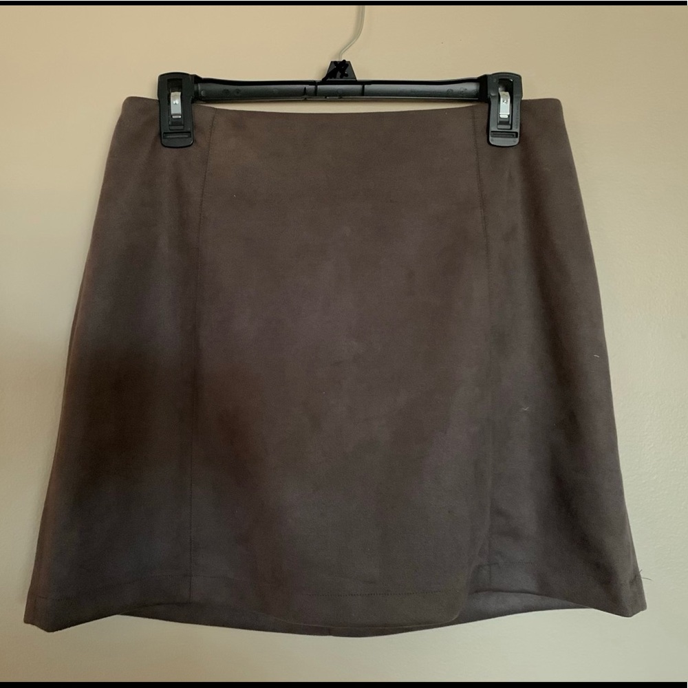 Taupe skirt